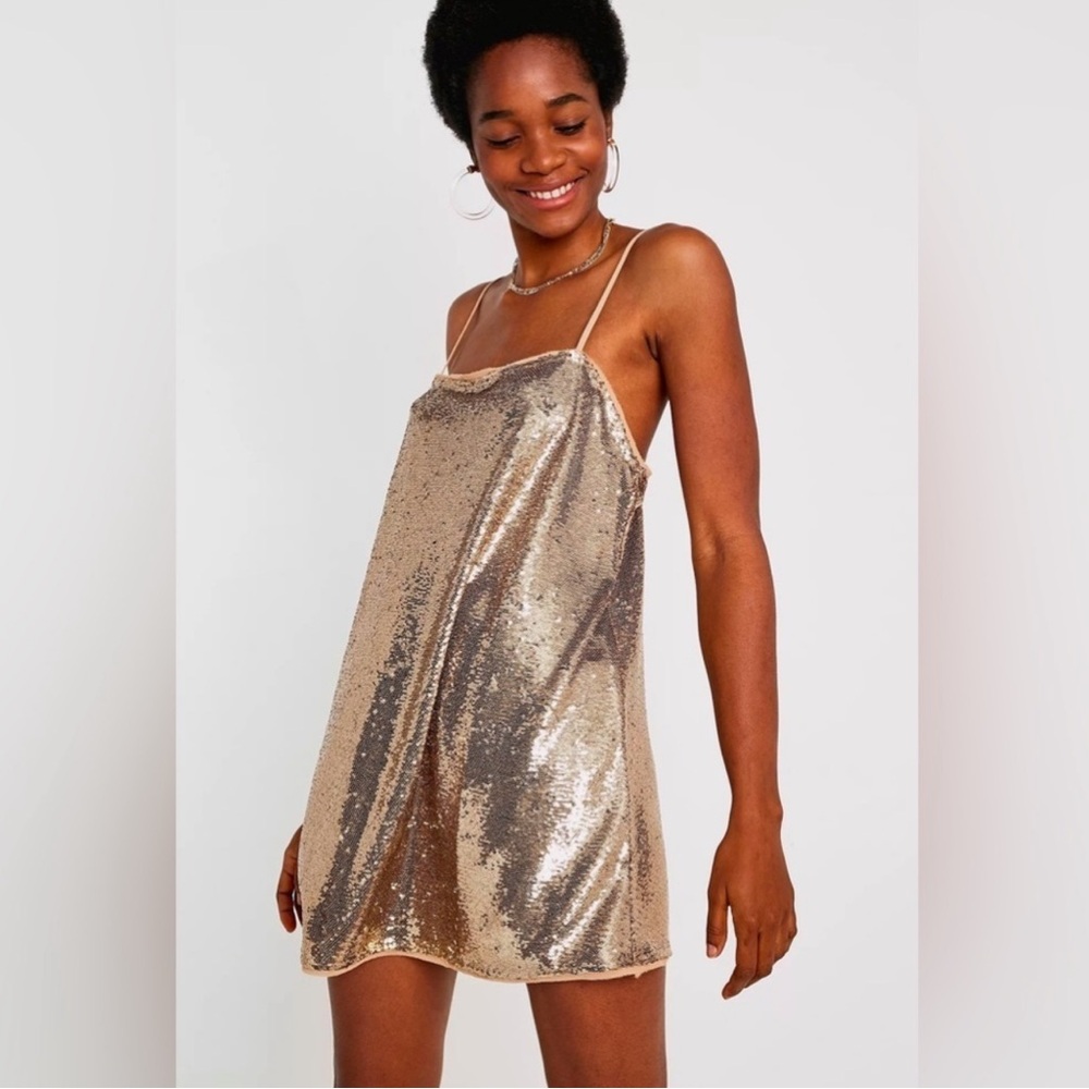 Free People Time to Shine Slip Dress